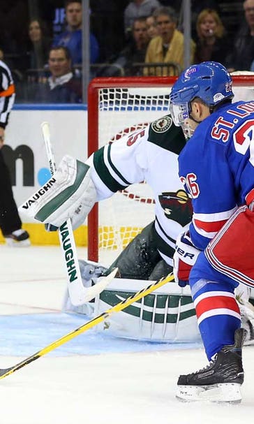 Wild lose after Rangers score five in third